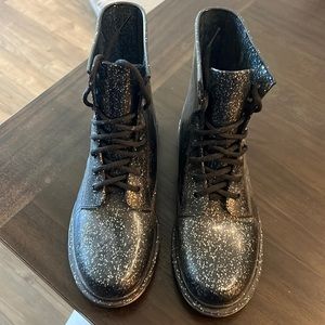 Circus by Sam Edelman glitter rain boots